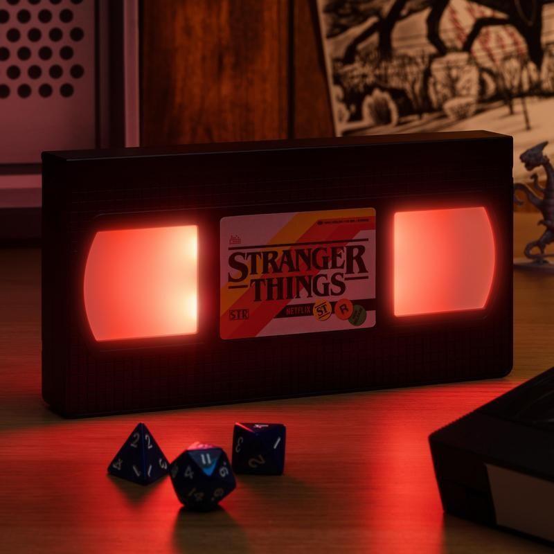 Stranger Things VHS Logo Light / lampka Stranger Things VHS logo