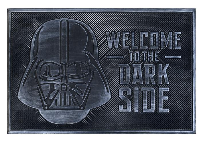 STAR WARS (WELCOME TO THE DARK SIDE) RUBBER MAT / wycieraczka gumowa pod drzwi Gwiezdne Wojny (60x40 cm)