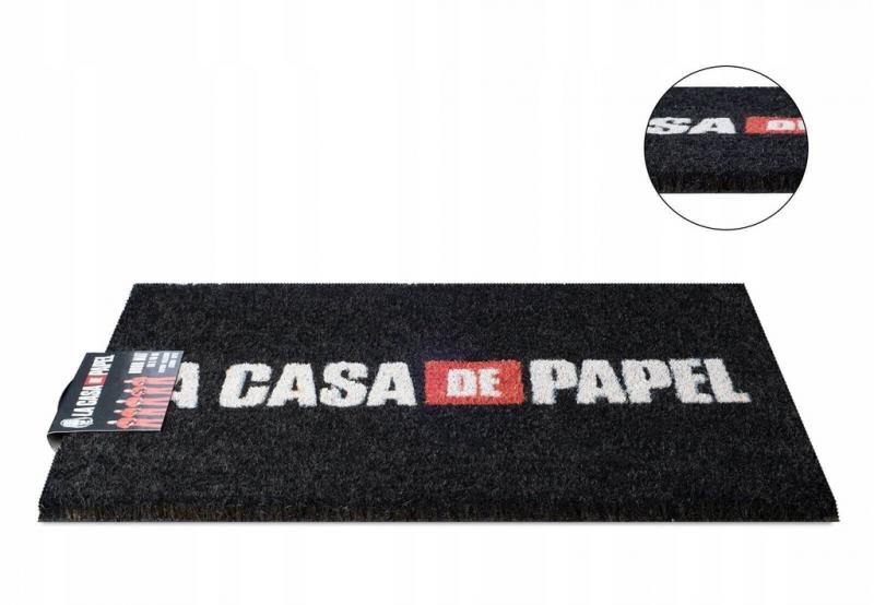 LA CASA DE PAPEL DOORMAT (60 x 40 cm) / wycieraczka pod drzwi Dom z papieru (60 x 40 cm)