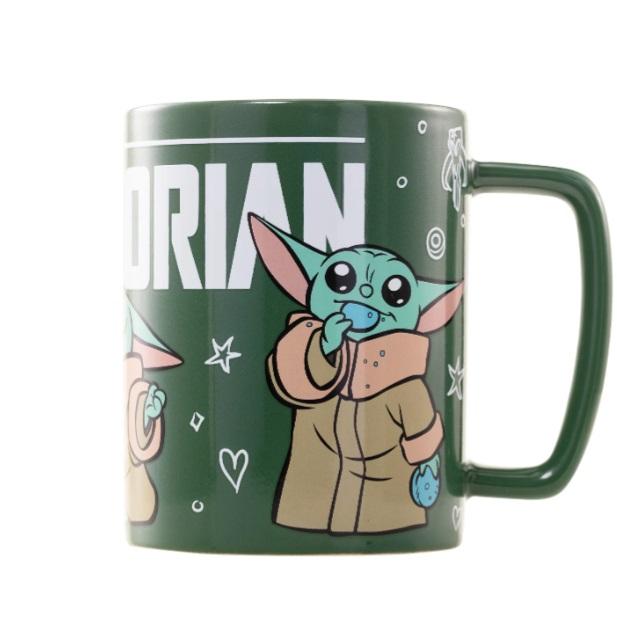 STAR WARS THE MANDALORIAN FUZZY MUG - GROGU / Gwiezdne Wojny Mandalorian kubek z futerkiem - Grogu