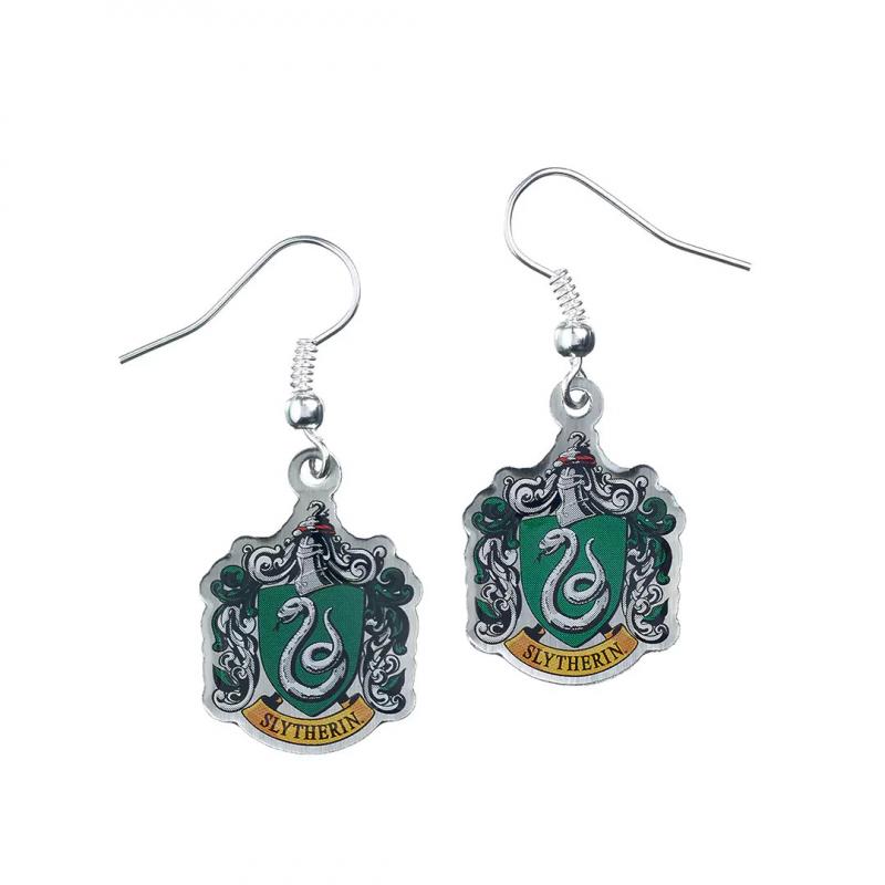 Harry Potter Slytherin Crest Earrings / Kolczyki Harry Potter - Slytherin herb