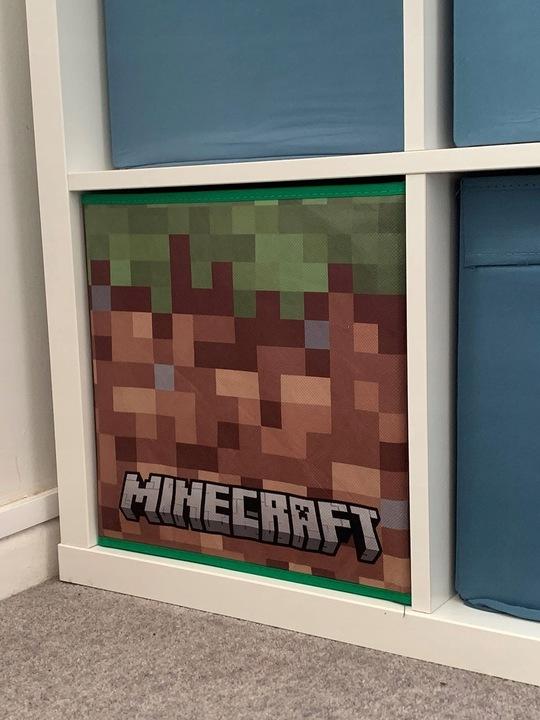 Minecraft storage cube / pojemnik na zabawki Minecraft