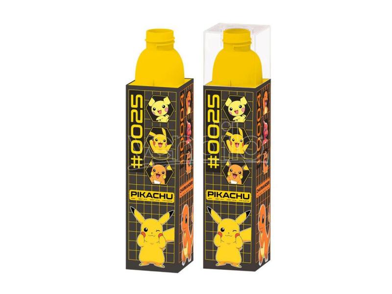 Pokemon Pikachu cube canteen (650 ml) / butelka wielkokrotnego użycia Pokemon - Pikachu (650 ml)