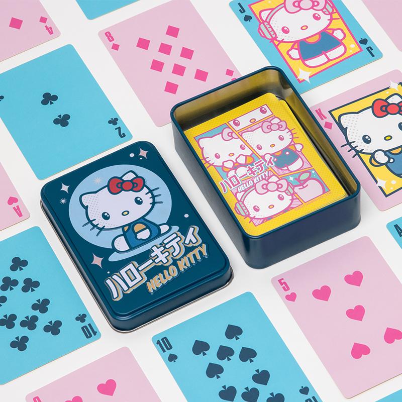 Hello Kitty Playing Cards in a Tin / karty do gry Hello Kitty w ozdobnej puszce