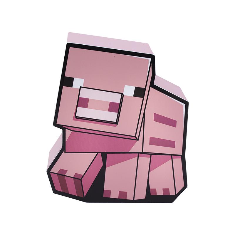 Minecraft Pig Box Light (high: 16 cm) / lampka Minecraft świnka (wysokość: 16 cm)