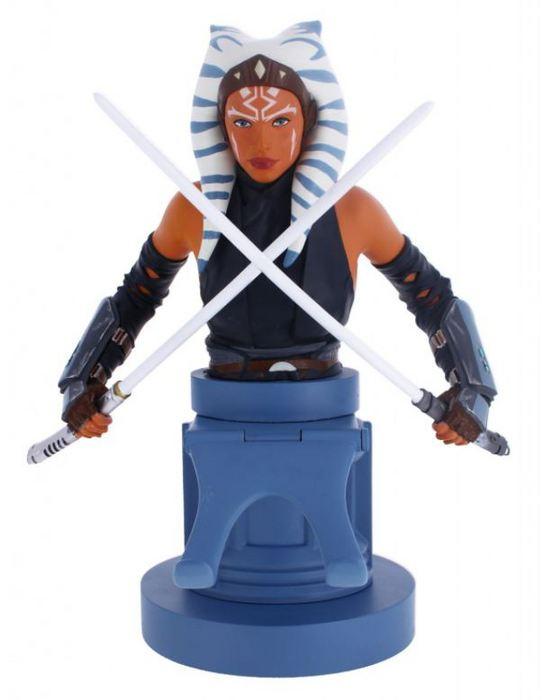 Star Wars - Mandalorian Ahsoka Tano phone & controller holder (20 cm) DAMAGED PACKING / stojak Gwiezdne Wojny - Mandalorian Ahsoka Tano (20 cm) USZKODZONE OPAKOWANIE