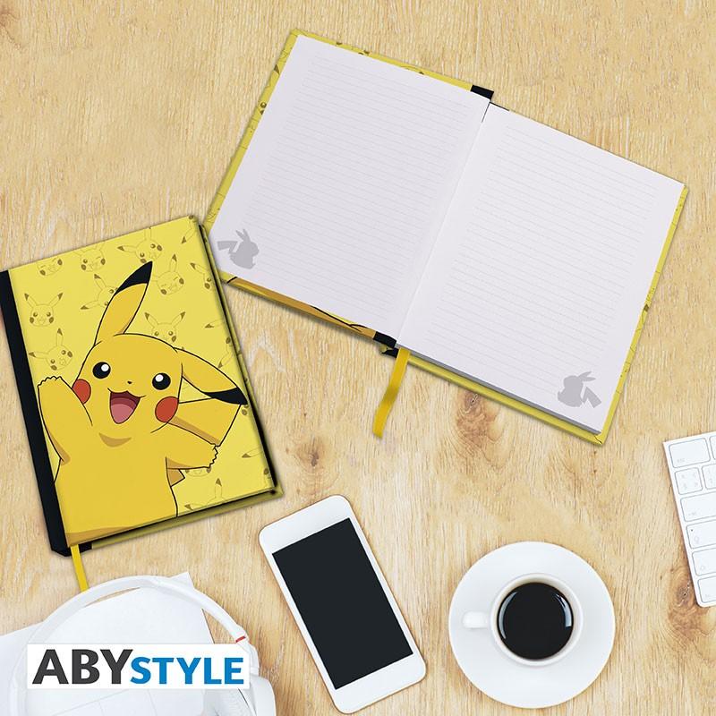 Pokemon A5 Notebook - Pikachu / Notatnik A5 Pokemon - Pikachu - ABS