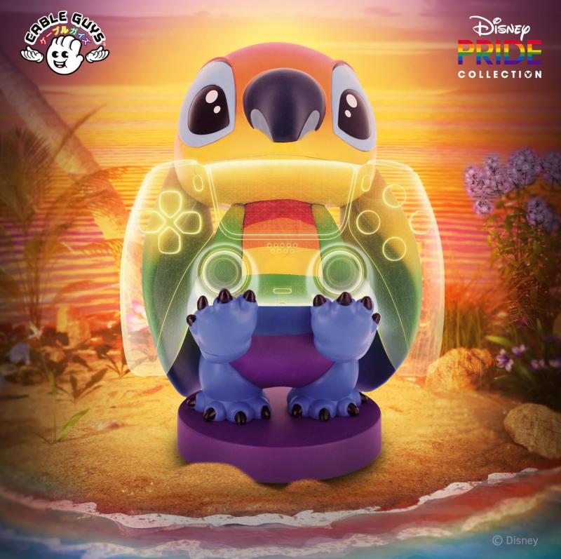 Disney Lilo & Stitch: Rainbow Stitch phone & controller holder (20 cm) / Stojak Disney Lilo i Stitch - Tęczowy Stitch (20 cm)