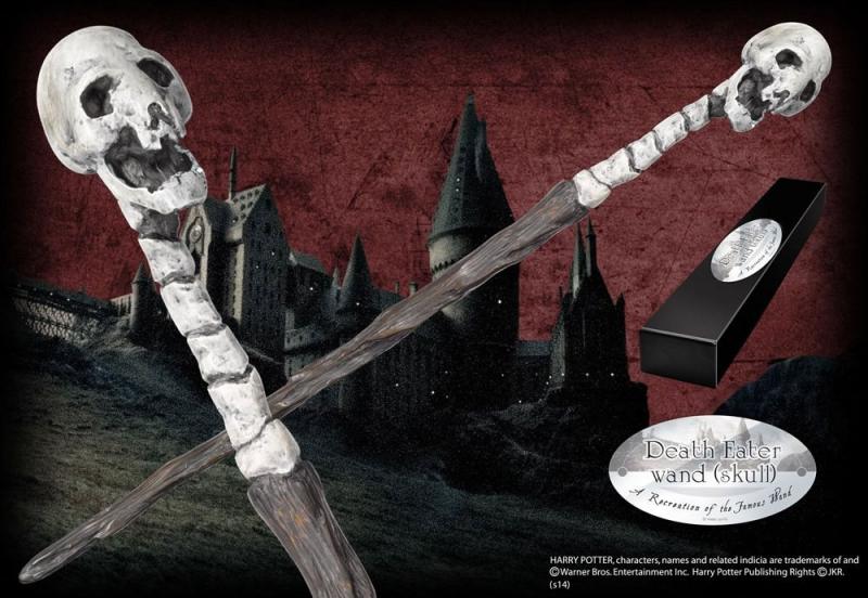 Harry Potter - Death Eater Wand (skull) (Character Edition) / Różdżka Harry Potter - Śmierciożerca (skull) (CE)