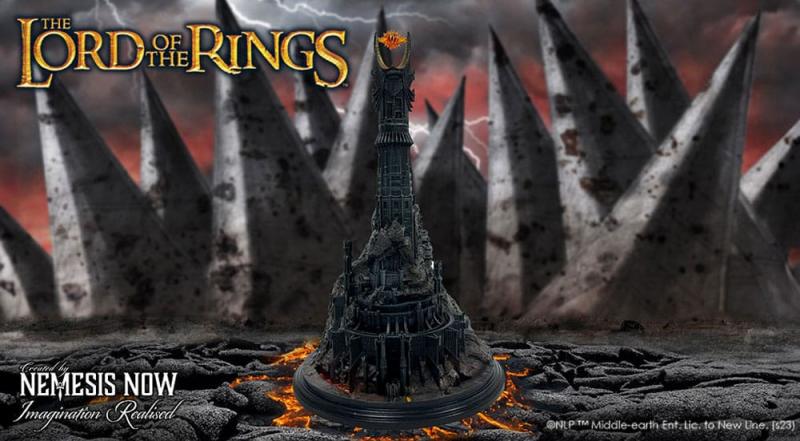 Lord of the Rings Barad Dur Backflow Incense Burner (high: 26 cm) / Władca Pierścieni Mroczna Wieża figurka (stojak na kadzidełka, wysokość: 26 cm)