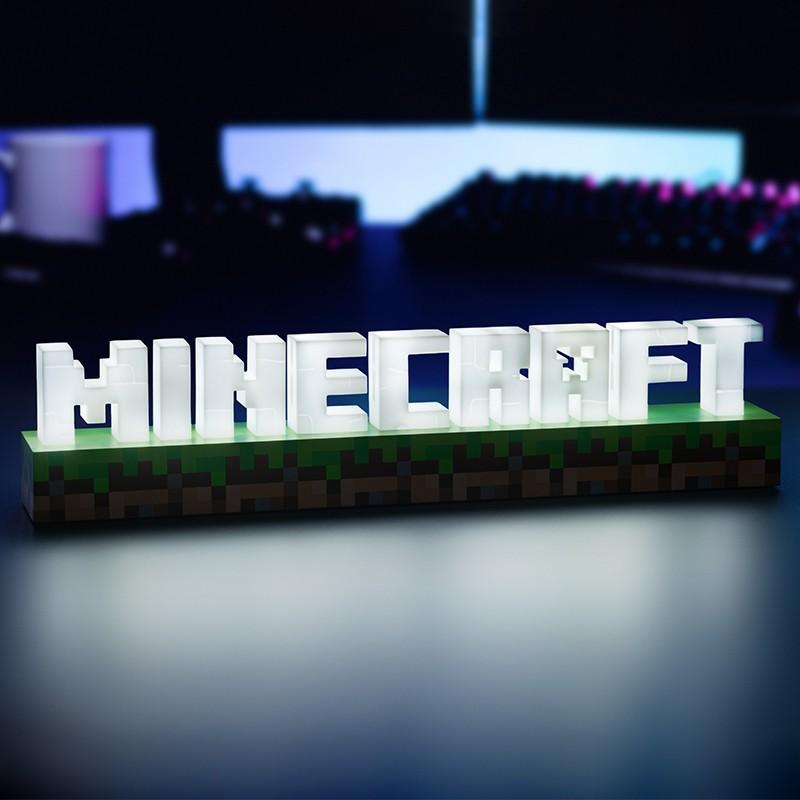 Minecraft Logo Light (8,5 x 41,7 cm) / lampka Minecraft Logo (wym: 8,5 x 41,7 cm)