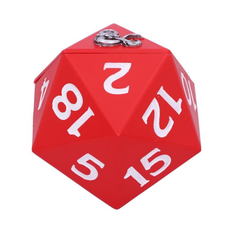 Dungeons & Dragons D20 Dice Box (13,5 cm) / pudełko na kości Dungeons & Dragons D20 (13,5 cm)