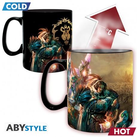 WORLD OF WARCRAFT Mug Heat Change 460 ml - Azeroth / kubek termoaktywny World of Warcraft - Azeroth - ABS