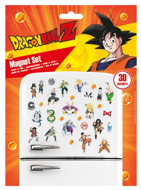 DRAGON BALL Z MAGNET SET (30 pcs) / Zestaw magnesów Dragon ball Z (30 szt)