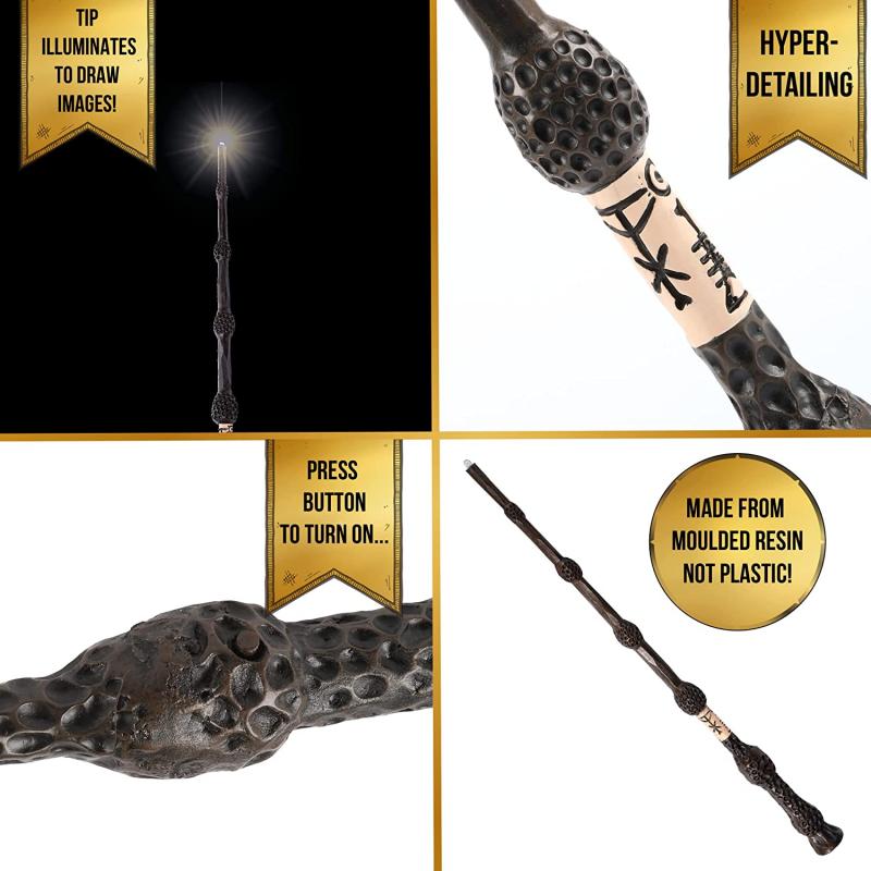 Harry Potter - Elder's Light Painting Wand - 35 cm / Harry Potter różdżka do malowania światłem - Dumbledore - 35 cm