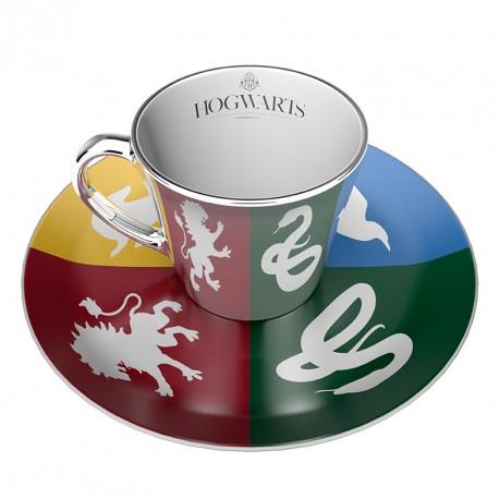 HARRY POTTER Mirror mug & plate set / Harry Potter zestaw: filiżanka plus talerzyk - ABS