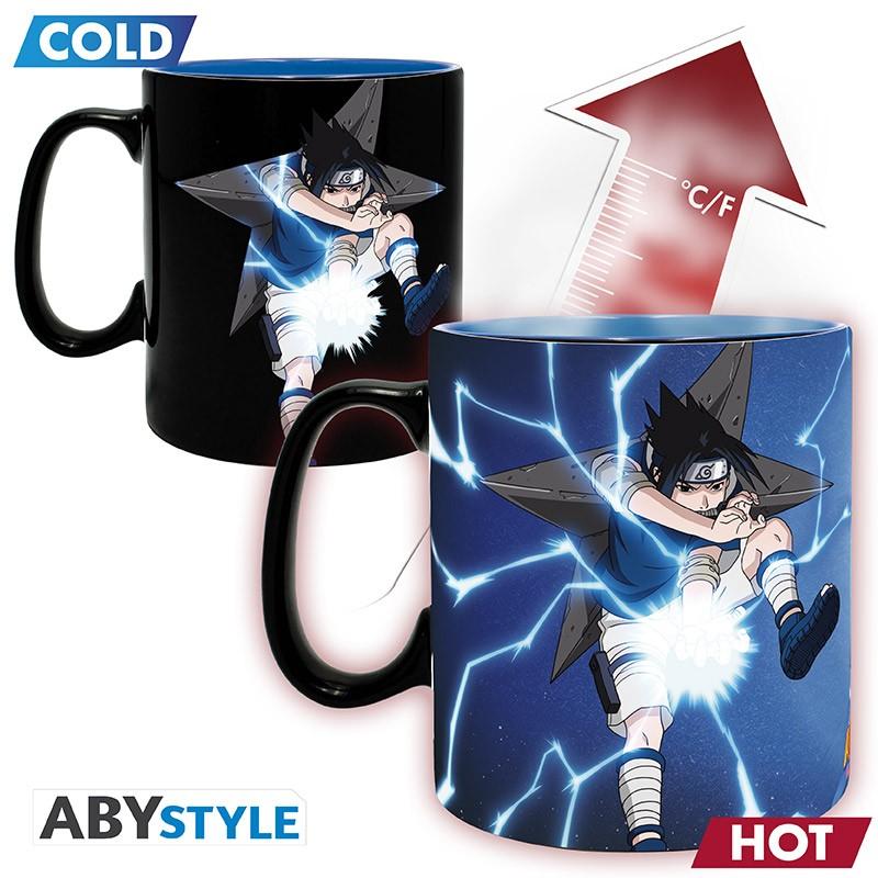 NARUTO heat change mug Naruto & Sasuke / Kubek termoaktywny Naruto - Naruto i Sasuke - ABS