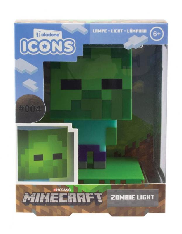 Minecraft Zombie Icon Light / lampka Minecraft Zombie