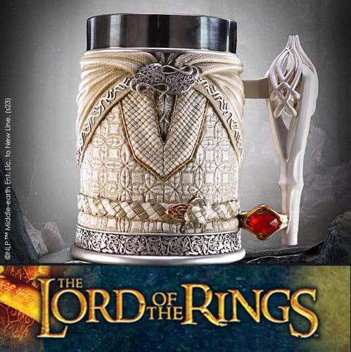 Lord of the Rings Gandalf the White Tankard (high: 15 cm) / Kufel kolekcjonerski Władca Pierścieni - Gandalf Biały (wysokość: 15 cm)