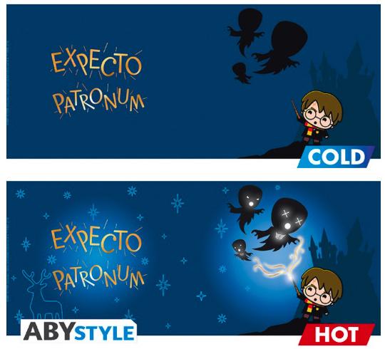 HARRY POTTER - Mug Heat Change - 460 ml - Expecto Patronum / kubek termoaktywny Harry Potter Expecto Patronum - ABS