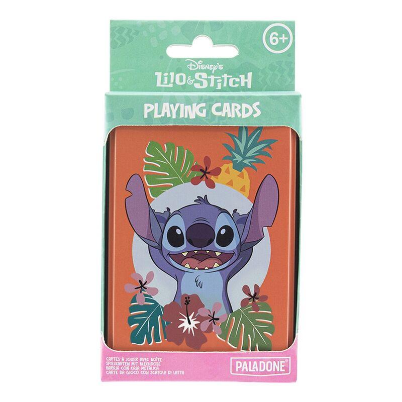 Disney Stitch Playing Cards in a tin / karty do gry Disney Stitch