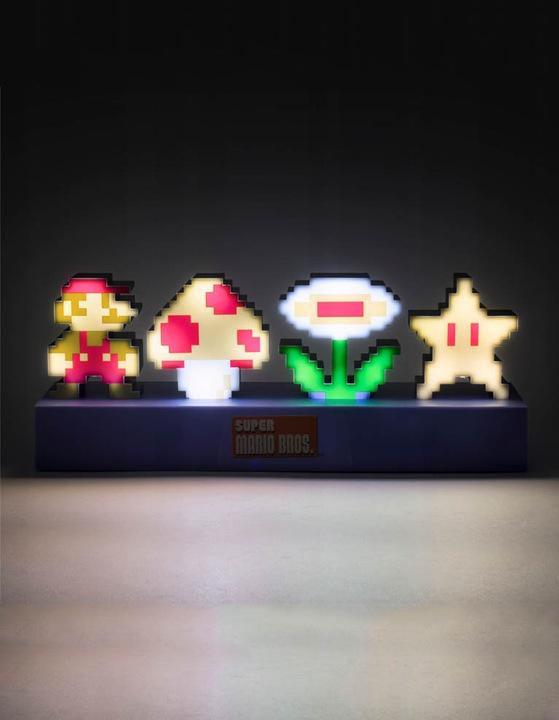 Super Mario Bros Icons Light / lampka Super Mario Bros - ikony