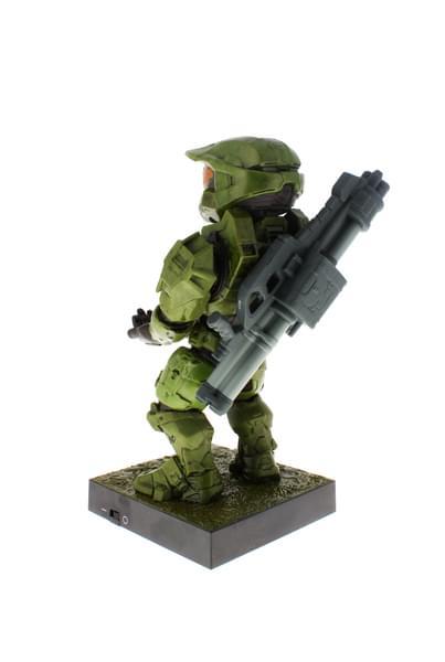 Halo Master Chief Exclusive Variant phone & controller holder (20 cm) with light up square base / stojak Halo Master Chief Exclusive Variant (20 cm) ze świecącą podstawą