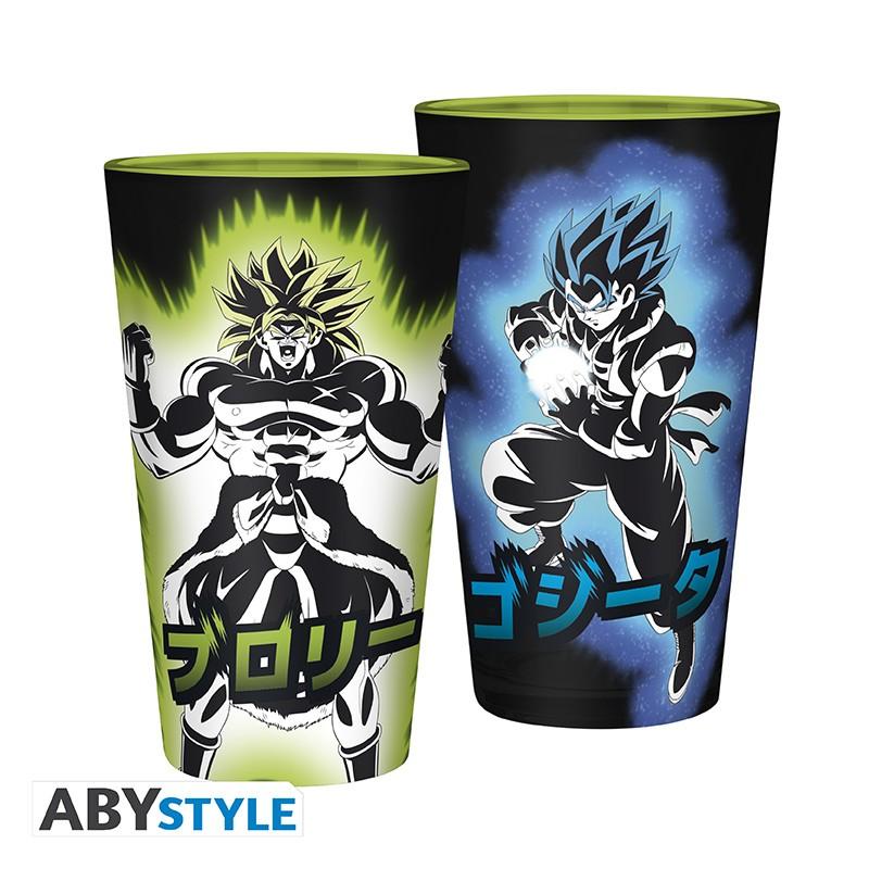 Dragon ball Broly large glass (400 ml) - Broly/Gogeta / szklanka Dragon Ball (400 ml) - Broly/Gogeta - ABS