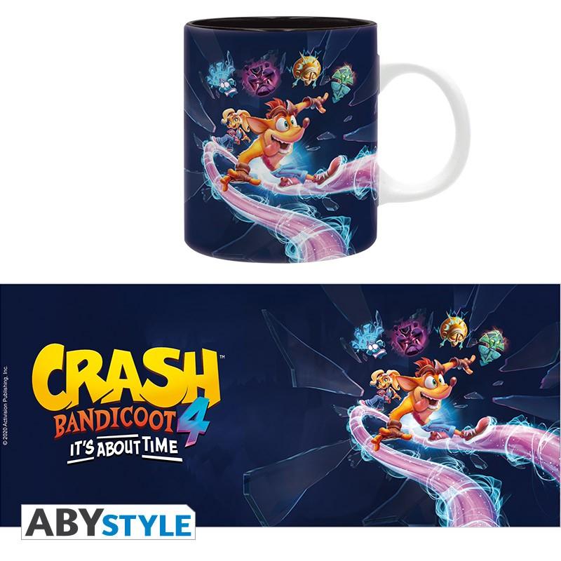 CRASH BANDICOOT It's About Time mug / kubek CRASH BANDICOOT Najwyższy czas - ABS