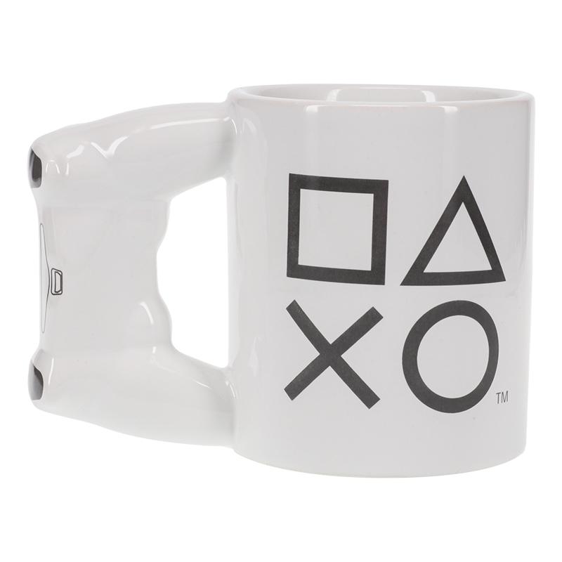 Playstation Dualshock PS4 Controller 3D Mug (white) / kubek 3D Playstation Dualshock 4 (biały)