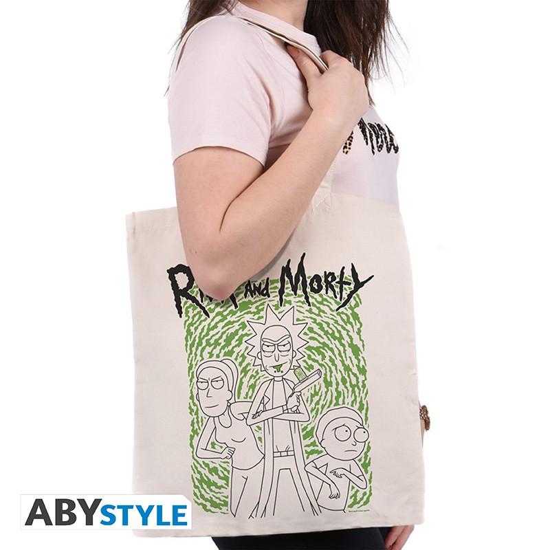 RICK AND MORTY Tote Bag - Portal / Rick i Morty torba na zakupy Portal - ABS