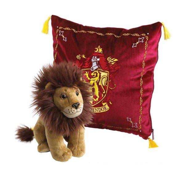 Harry Potter - Gryffindor House Plush and Cushion / Harry Potter zestaw: poduszka plus maskotka - Gryffindor