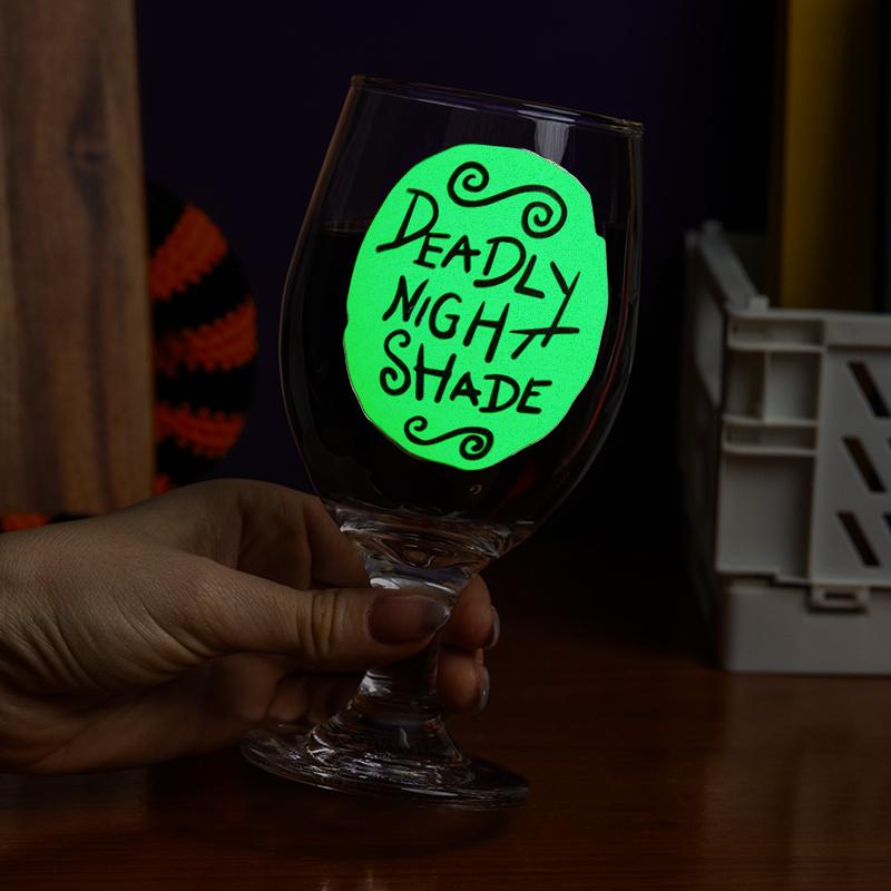 The Nightmare Before Christmas Glow in the Dark Glass / szklanka Miasteczko Halloween (świecąca w ciemności)