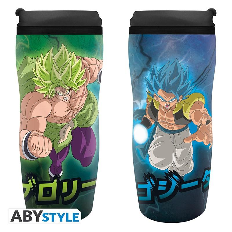 DRAGON BALL BROLY travel mug Broly Vs Gogeta / Dragon Ball kubek podróżny Broly vs Gogeta - ABS