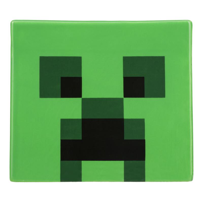 Minecraft Creeper Streaming Snack Bowl / Minecraft Creeper miska na przekąski z podpórką pod telefon