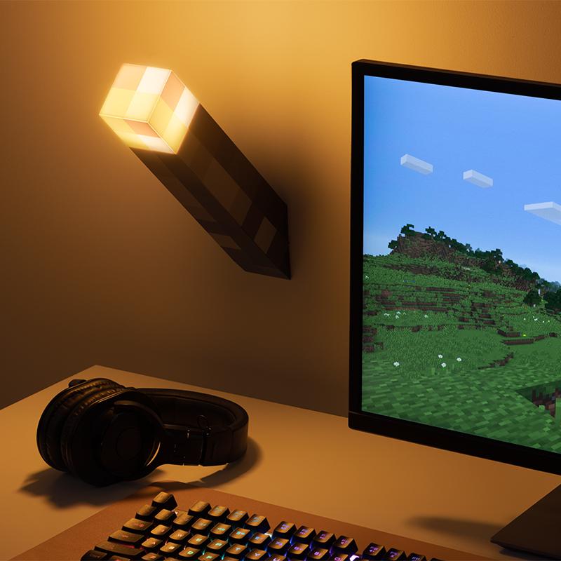 Minecraft Torch Light / lampka Minecraft - pochodnia