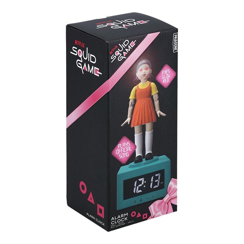 Squid Game Spirits Young Hee Alarm Clock (high: 24,50 cm) / Squid Game budzik lalka Young Hee (wysokość: 24,50 cm)