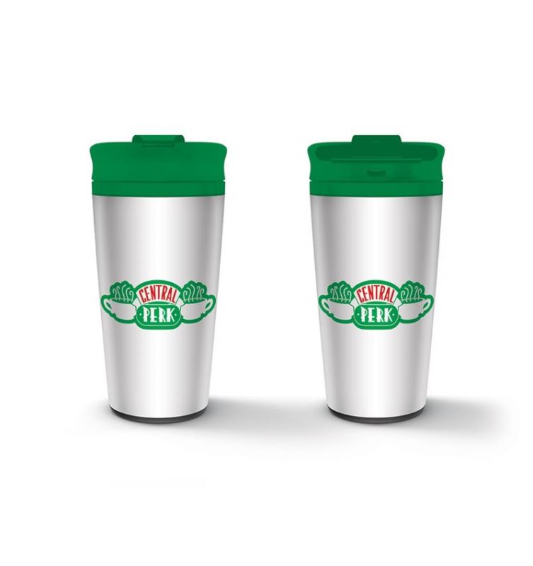 FRIENDS (CENTRAL PERK) METAL TRAVEL MUG / kubek termiczny Friends (Central Perk - metalowy)