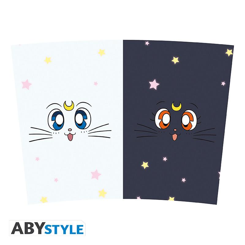 SAILOR MOON travel mug Luna & Artemis / Czarodziejka z Księżyca kubek podróżny Luna & Artemis - ABS