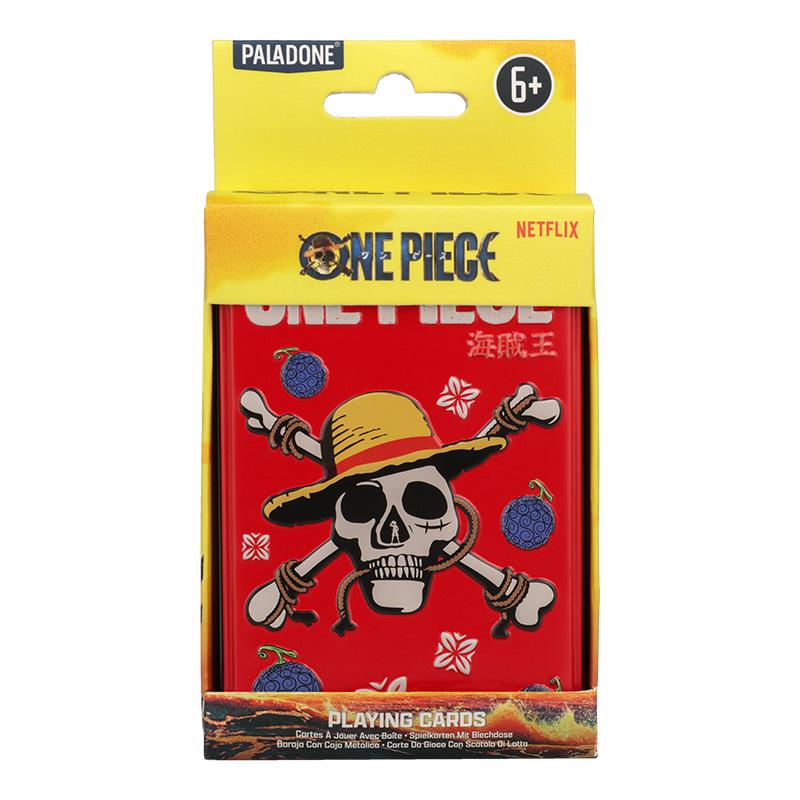 One Piece Playing Cards in Tin / One Piece karty do gry w ozdobnej puszce