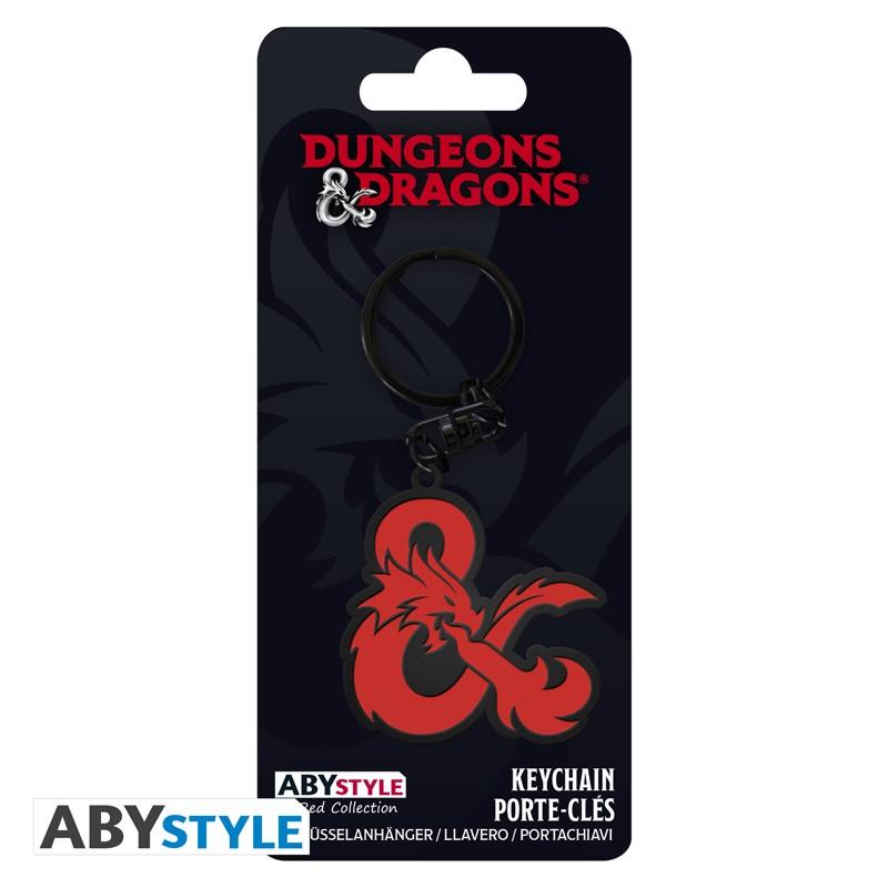 DUNGEONS & DRAGONS Keychain - Ampersand Logo / brelok Dungeons & Dragons - Ampersand logo - ABS