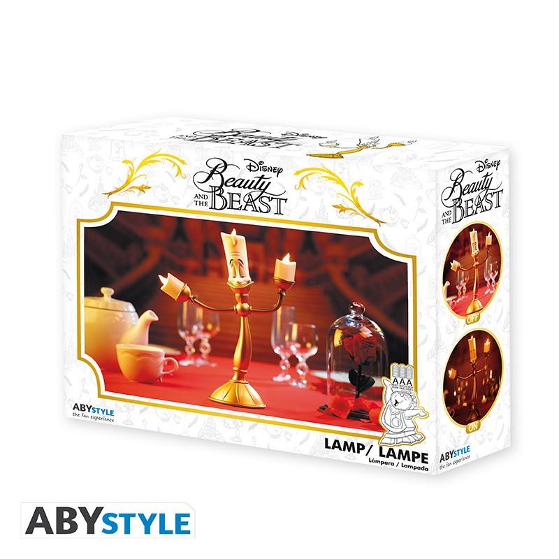 Disney light Beauty and the Beast - Lumière / lampka Disney Piękna i Bestia - Świecznik - ABS