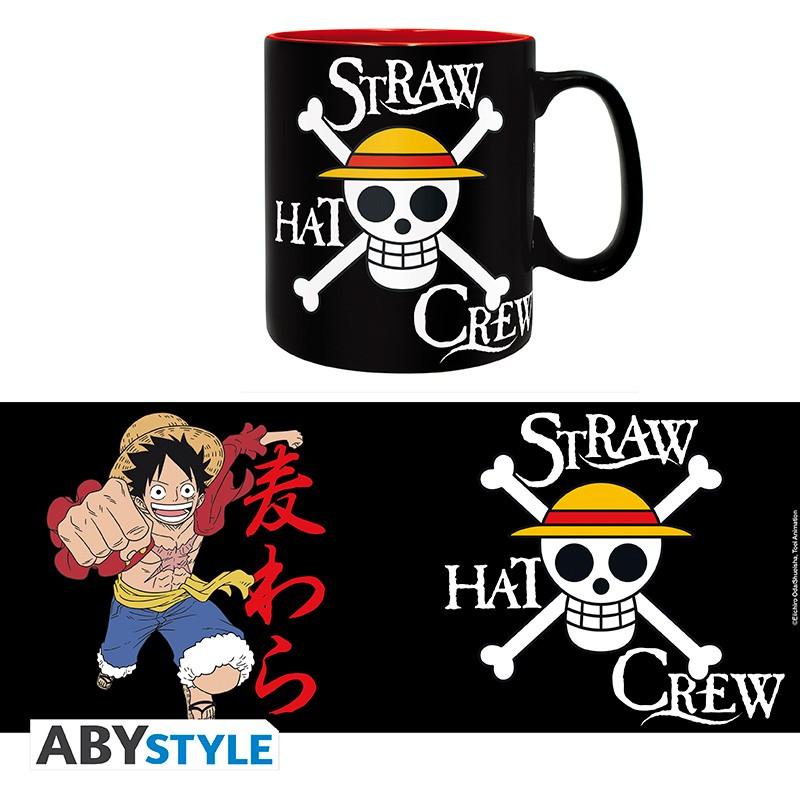 ONE PIECE mug (460 ml) - Luffy & Skull / One Piece kubek (460 ml) Luffy & Skull - ABS