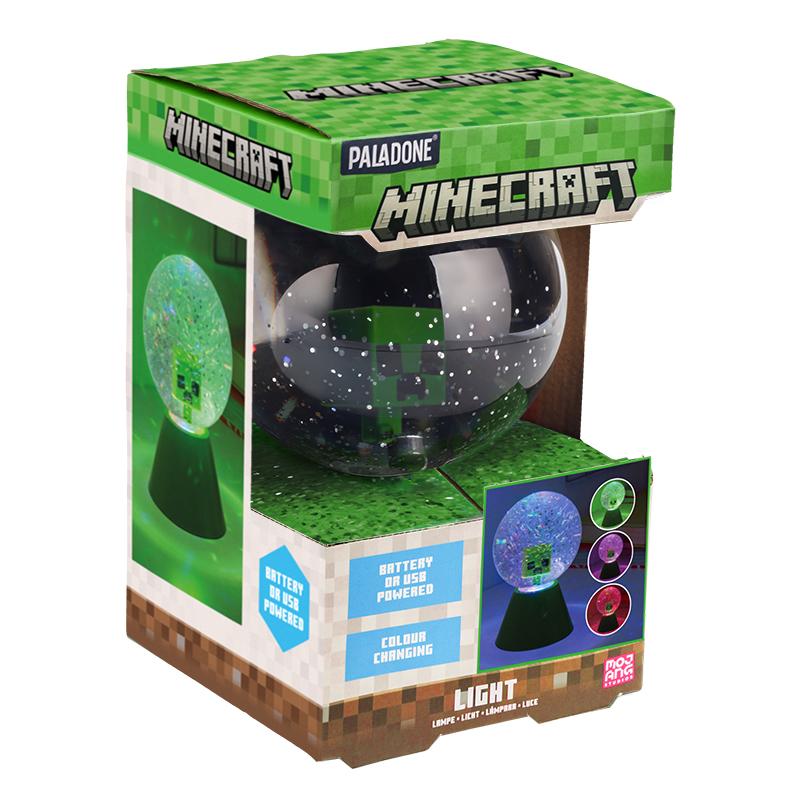 Minecraft LED Glitter Ball / Minecraft brokatowa kula świecąca