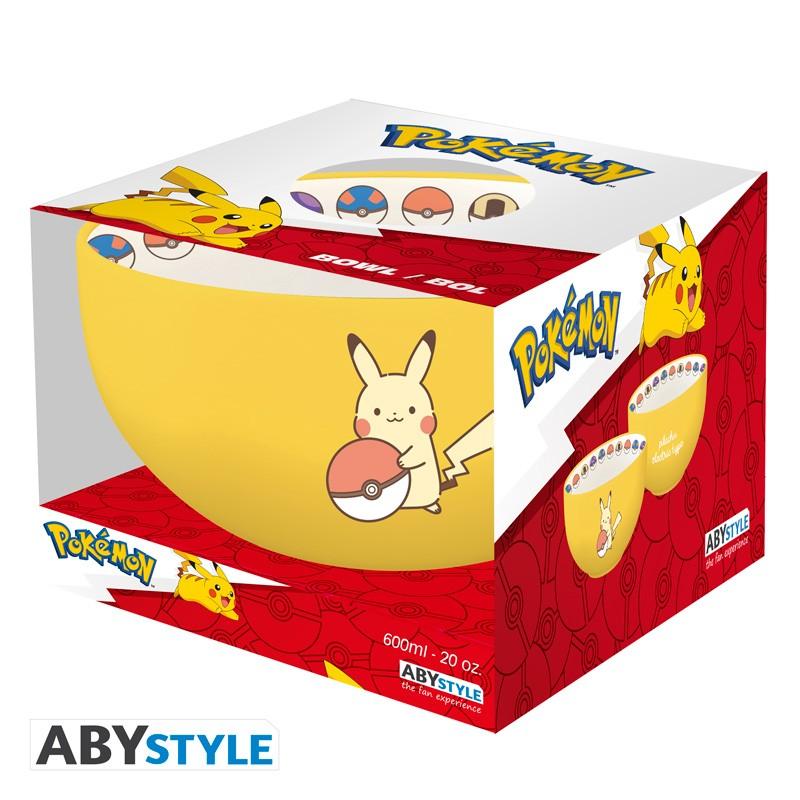 POKEMON bowl (600 ml) - Pikachu Electric Type / Pokemon miska (600 ml) - Pikachu Electric Type - ABS