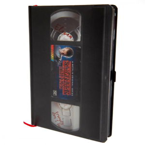 STRANGER THINGS (VHS SEASON ONE) Premium A5 Notebook / notatnik STRANGER THINGS (VHS SEASON ONE)