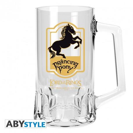 LORD OF THE RINGS - glass tankard - Prancing Pony / kufel szklany Władca Pierścieni - Pod rozbrykanym kucykiem - ABS