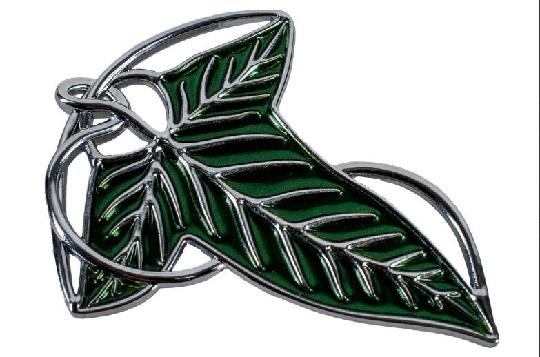 Lord of the Rings: Elven Leaf Pin Brooch Replica / Władca Pierścieni przypinka liść Elfów