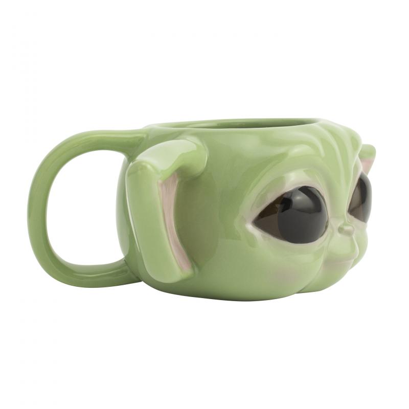 Star Wars - MANDALORIAN The Child (Baby Yoda) 3D shaped mug / kubek 3D Gwiezdne Wojny MANDALORIAN The Child (Baby Yoda)