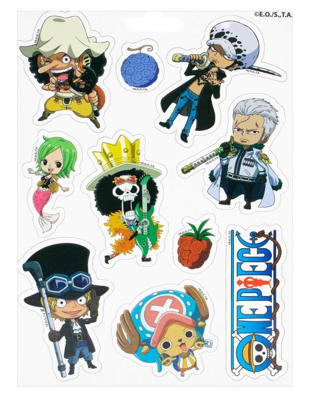 ONE PIECE (CHIBI) MAGNET SET (20 pcs) / zestaw magnesów One Piece - Chibi (20 szt)